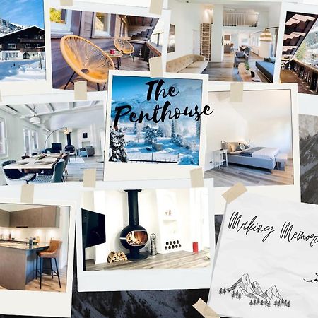 Unique Penthouse With Gallery And Mountain View Kandersteg Ngoại thất bức ảnh