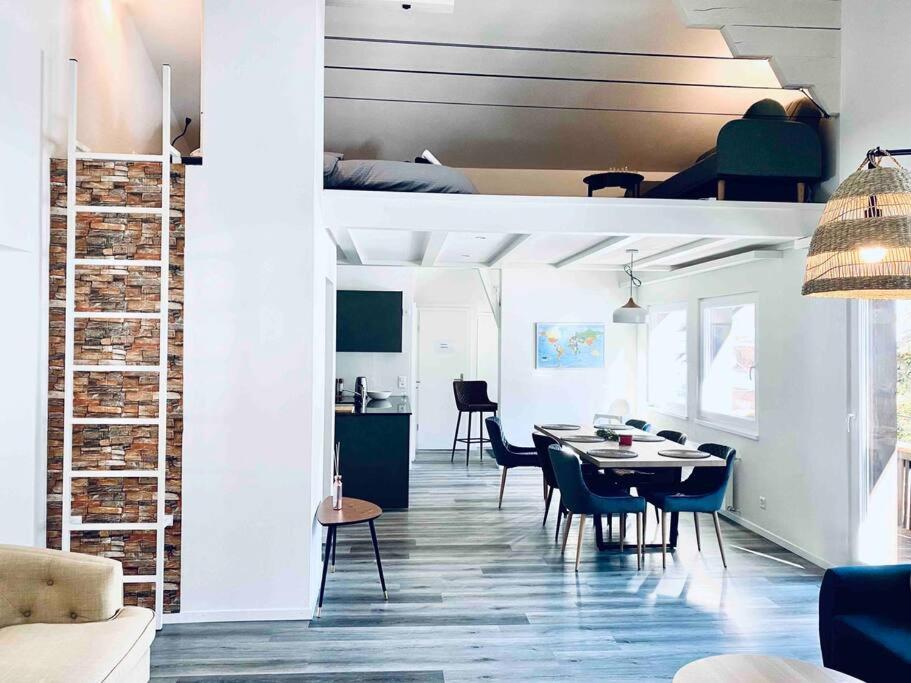 Unique Penthouse With Gallery And Mountain View Kandersteg Ngoại thất bức ảnh
