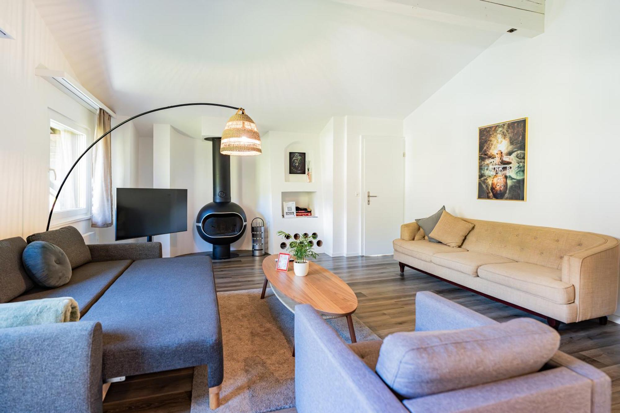Unique Penthouse With Gallery And Mountain View Kandersteg Ngoại thất bức ảnh